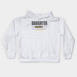 Five Stars Daughter v2 Kids Hoodie